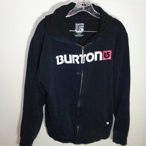 COPY - Burton Full Zip Black Hoodie Size L
